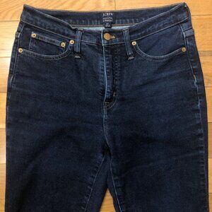 J Crew Essential Straight Blue Denim Jeans Size 29